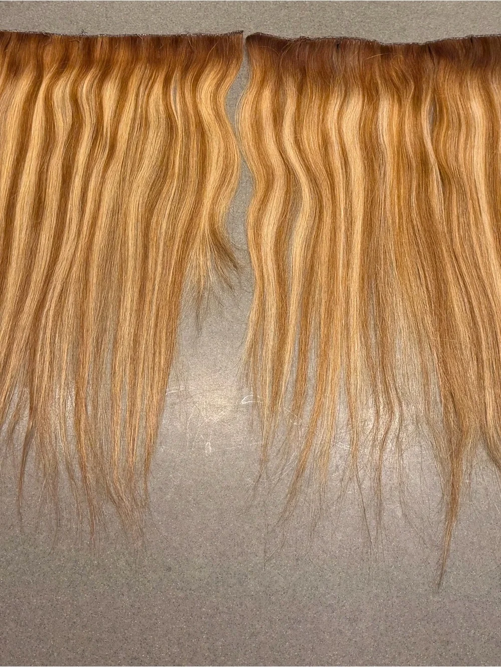 Blonde Brown Blend Women’s Hair Extensions - Natural Honey Ombre 21”